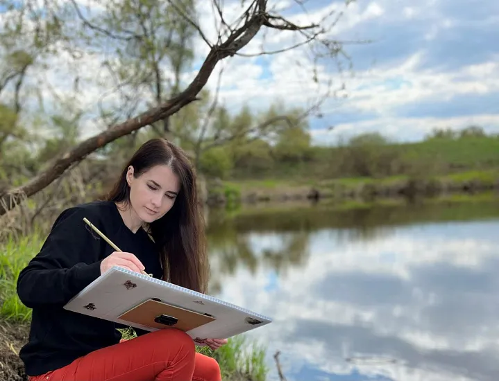 Ведущий инженер производственно-экономического отдела ООО «СМУ-8 Метростроя» Татьяна Родюкова о профессии и увлечении живописью