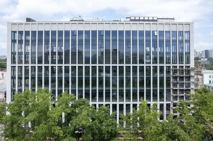 В Таганском районе завершено строительство офисного здания