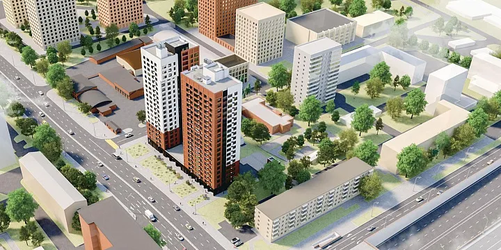 В Тимирязевском районе началось строительство жилого комплекса по программе реновации