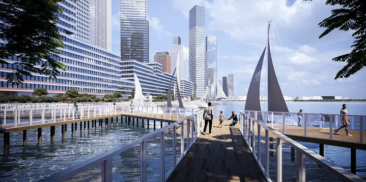 На месте промзоны Южный порт появится современный городской район