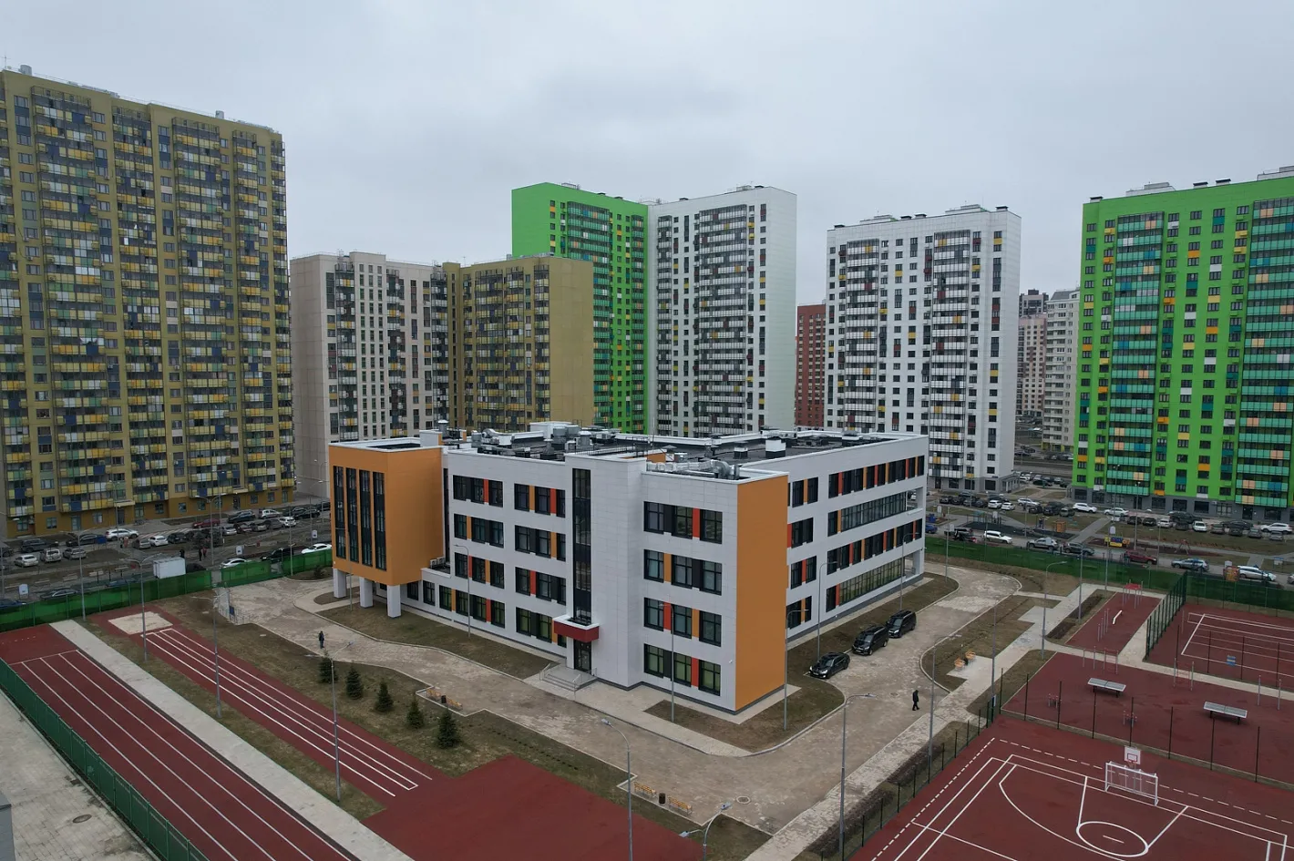 В Некрасовке открылась новая школа