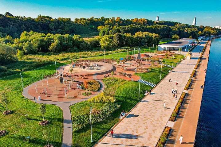 В Москве с 2011 года благоустроили 64 набережные Москвы-реки