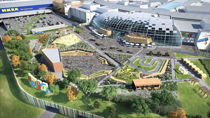 Реконструкция ТЦ «Мега Теплый Стан» завершится в 2024 году