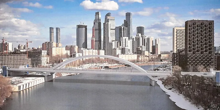 Новый мост через Москву-реку свяжет сразу три района столицы