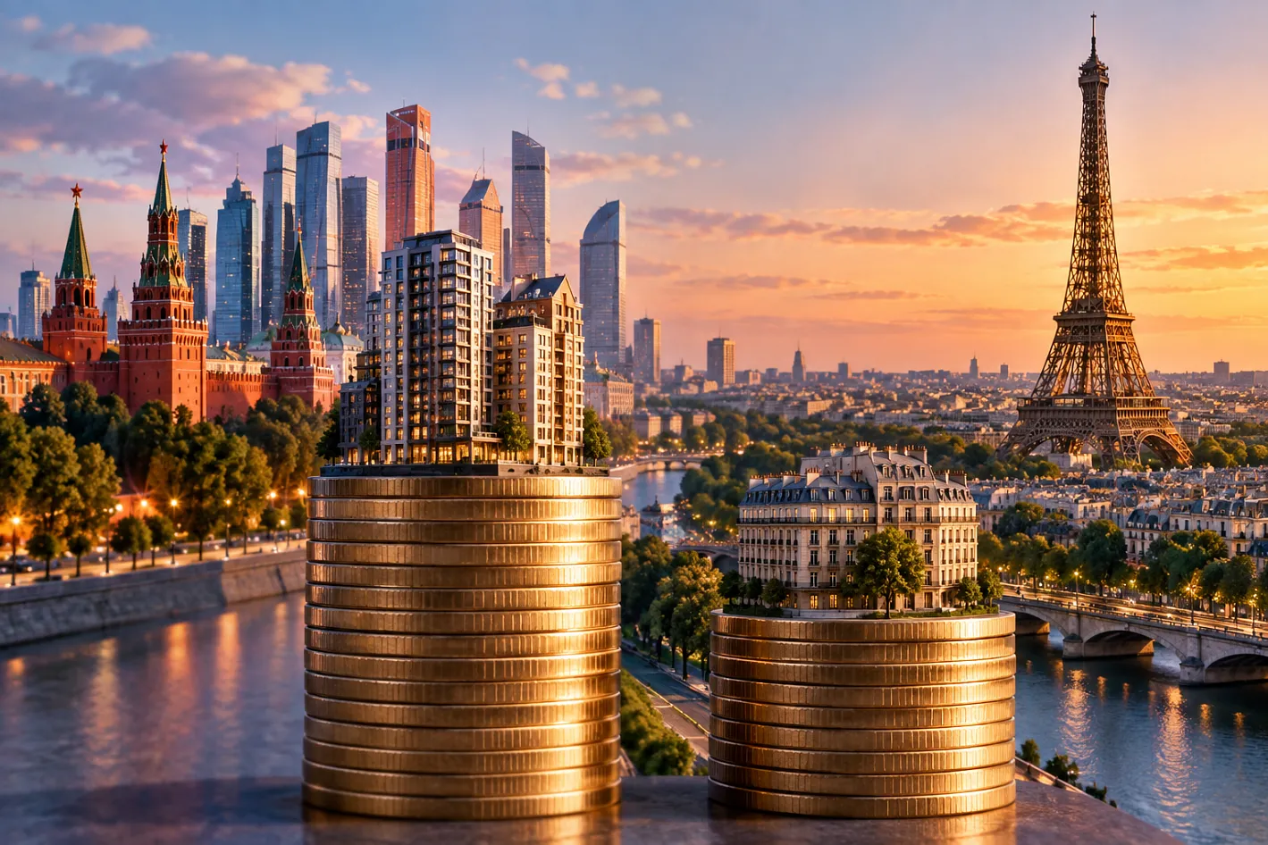 Москва обогнала Париж по цене жилья