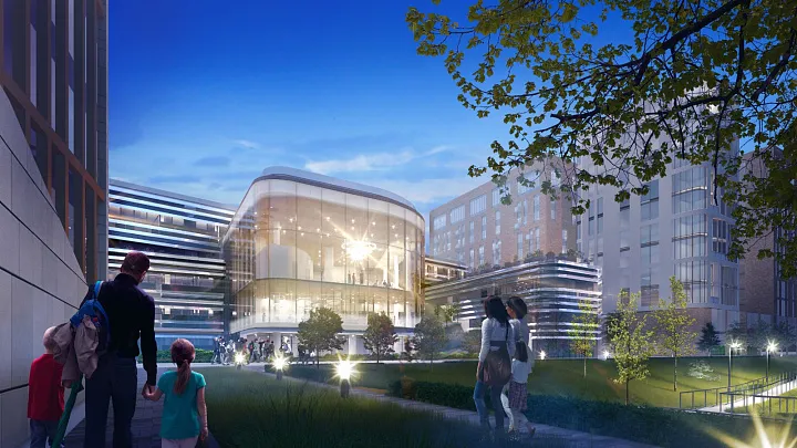 Школу в районе Хамовники достроят в 2024 году