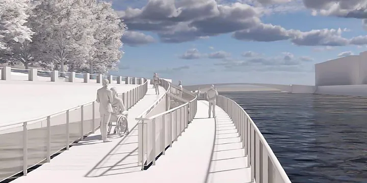 На острове Балчуг появится новый пешеходный маршрут