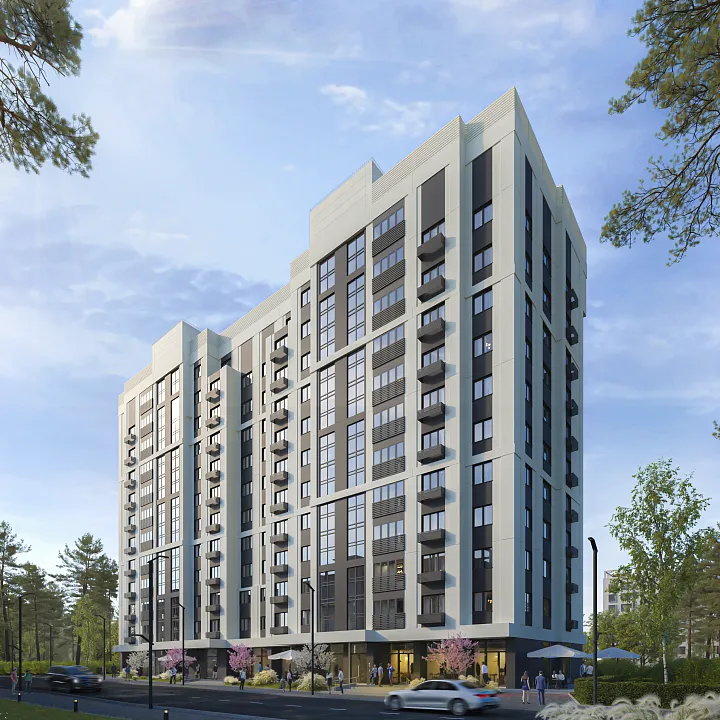 В Басманном районе началось строительство дома  по программе реновации 