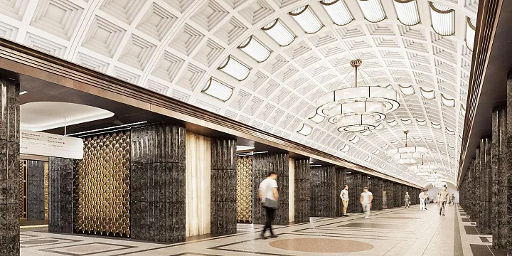 Завершен важный этап строительства станции метро «Достоевская»