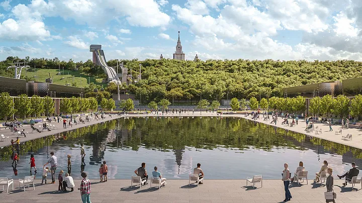 Метаморфозы «Лужников»: как благоустраивают крупнейший спортивный кластер столицы