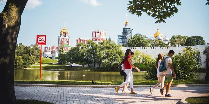 В столице завершен ремонт Новодевичьей набережной