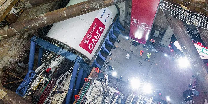 Уникальную технологию применили при монтаже тоннелепроходческого комплекса на Троицкой линии метро