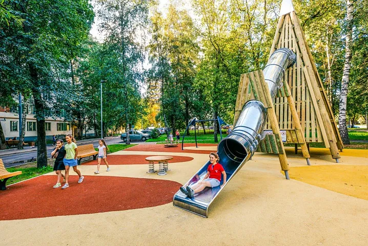 На севере столицы благоустроили девять общественных пространств 