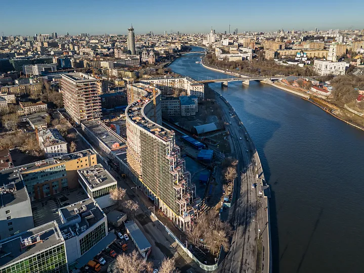 В Даниловском районе сформирован волнообразный облик клубного дома