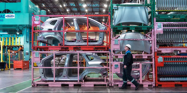 Московская промышленность увеличила объём производства почти на 6%