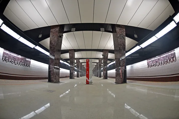 Подъезды к городскому вокзалу «Хорошевская» достроят через месяц