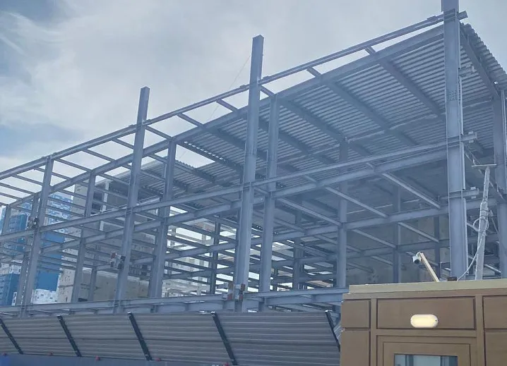 EVRAZ STEEL BUILDING строит новый ТЦ в Москве