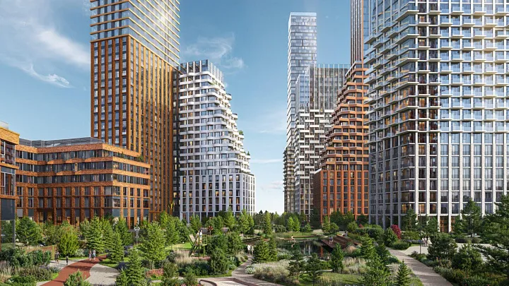 В Сокольниках началось строительство жилого комплекса с собственным парком