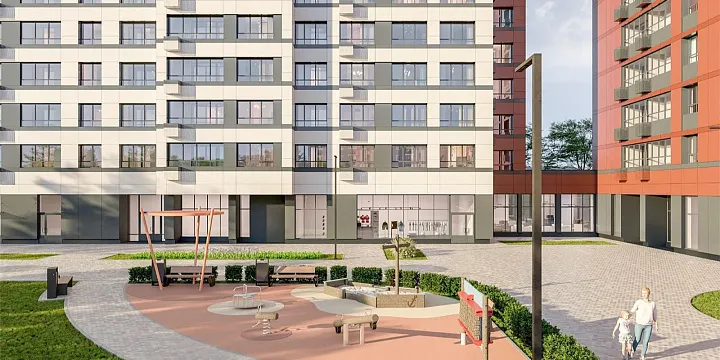 В районе Очаково-Матвеевское начали строить дом по программе реновации