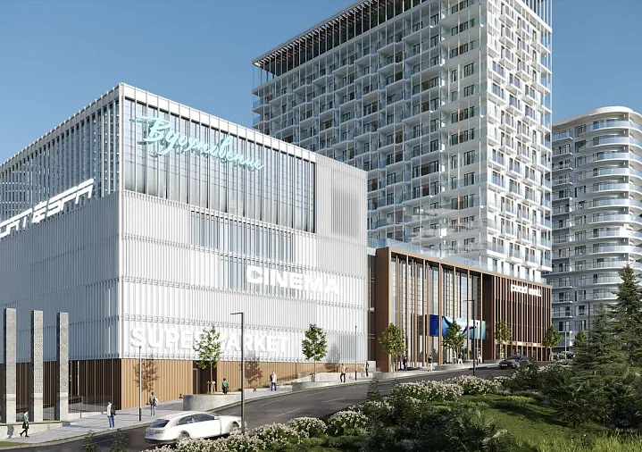 На южном берегу Крыма появится первый ТРЦ со спа-комплексом, бассейном, кинотеатром и открытой террасой для отдыха