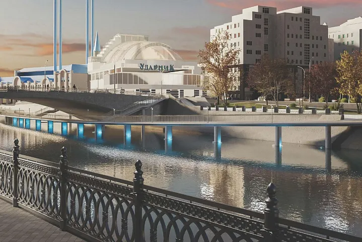 Новый мост свяжет стрелку острова Балчуг и Репинский сквер