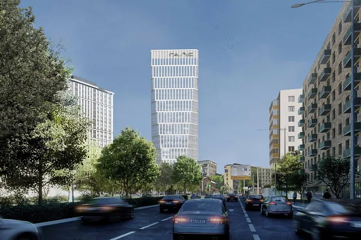 Бизнес-центр в форме кубка появится в районе Аэропорт 