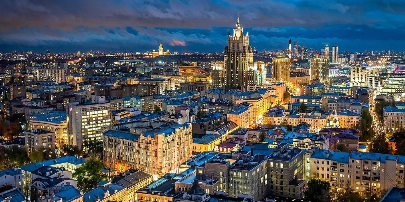 Москва входит в тройку самых освещенных городов мира 