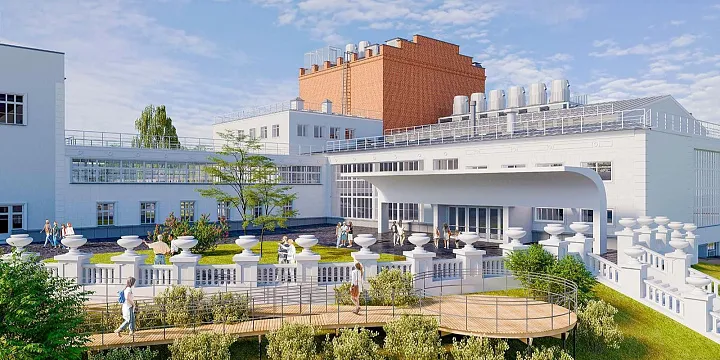 Как реставрируют Дворец культуры завода «Серп и молот»