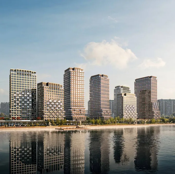 Фасады нового городского квартала в Южном порту украсят более 2,6 млн минеральных кирпичей ручной работы