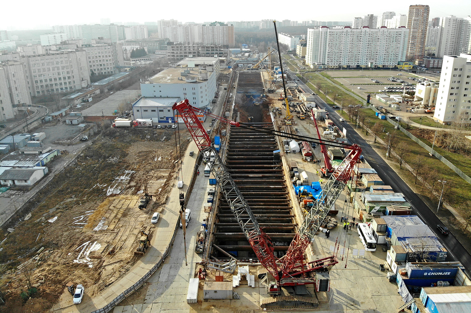 Когда откроют. Станция Новомосковская. Стройка станций метро в Москве. Ход строительства метро Новомосковская. Метро новаторская Бачуринская.