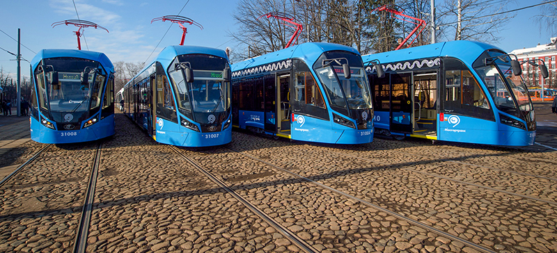 Трамвай пилотируют в Прокшино