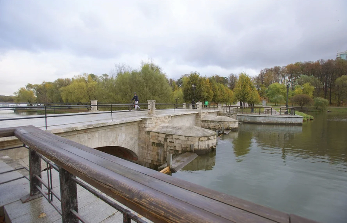 Строительство моста в царицыно