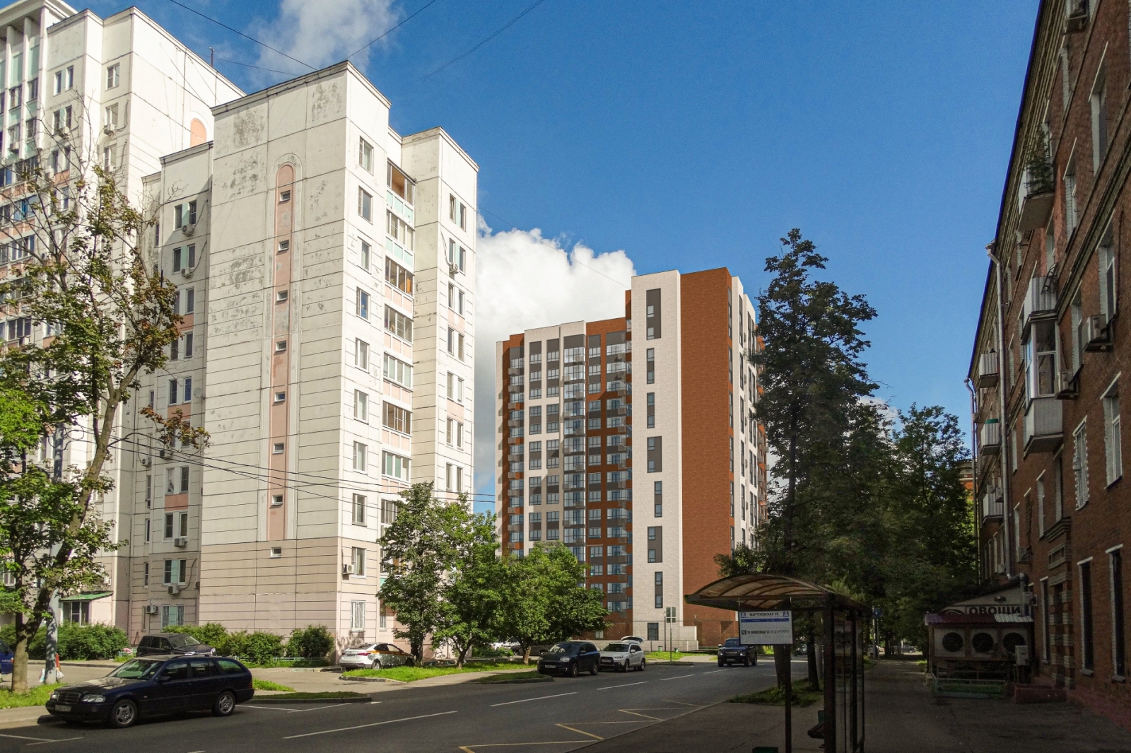 В районе Перово началось заселение нового дома по реновации