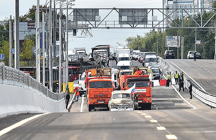 На Варшавском шоссе открылась новая развязка