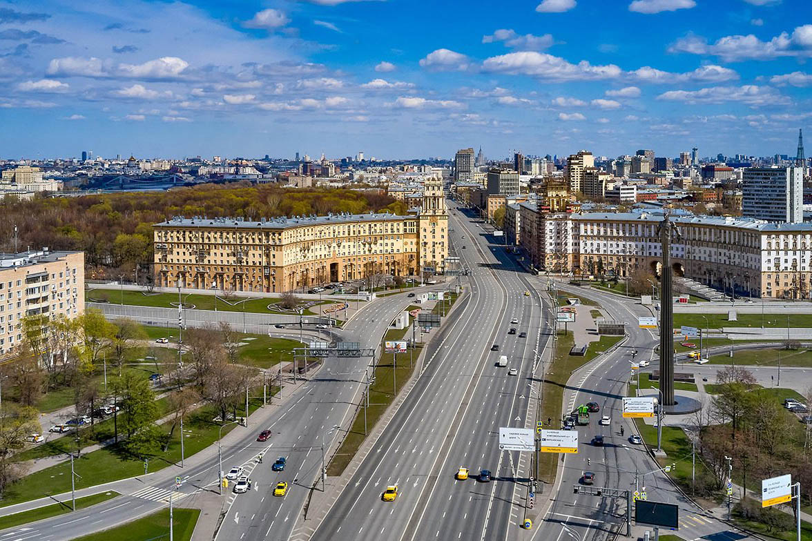 В Москве завершено благоустройство еще одного  участка Ленинского проспекта