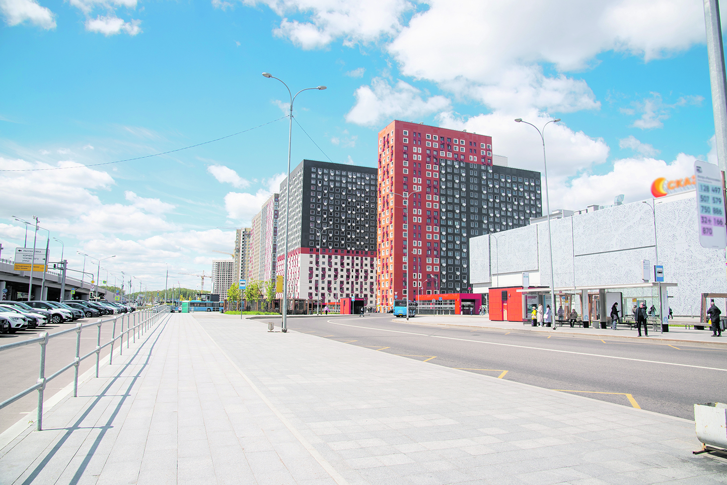 Транспортная территория. МКАД. Саларьево парк. Запад Москвы. Саларьево новые проекты.