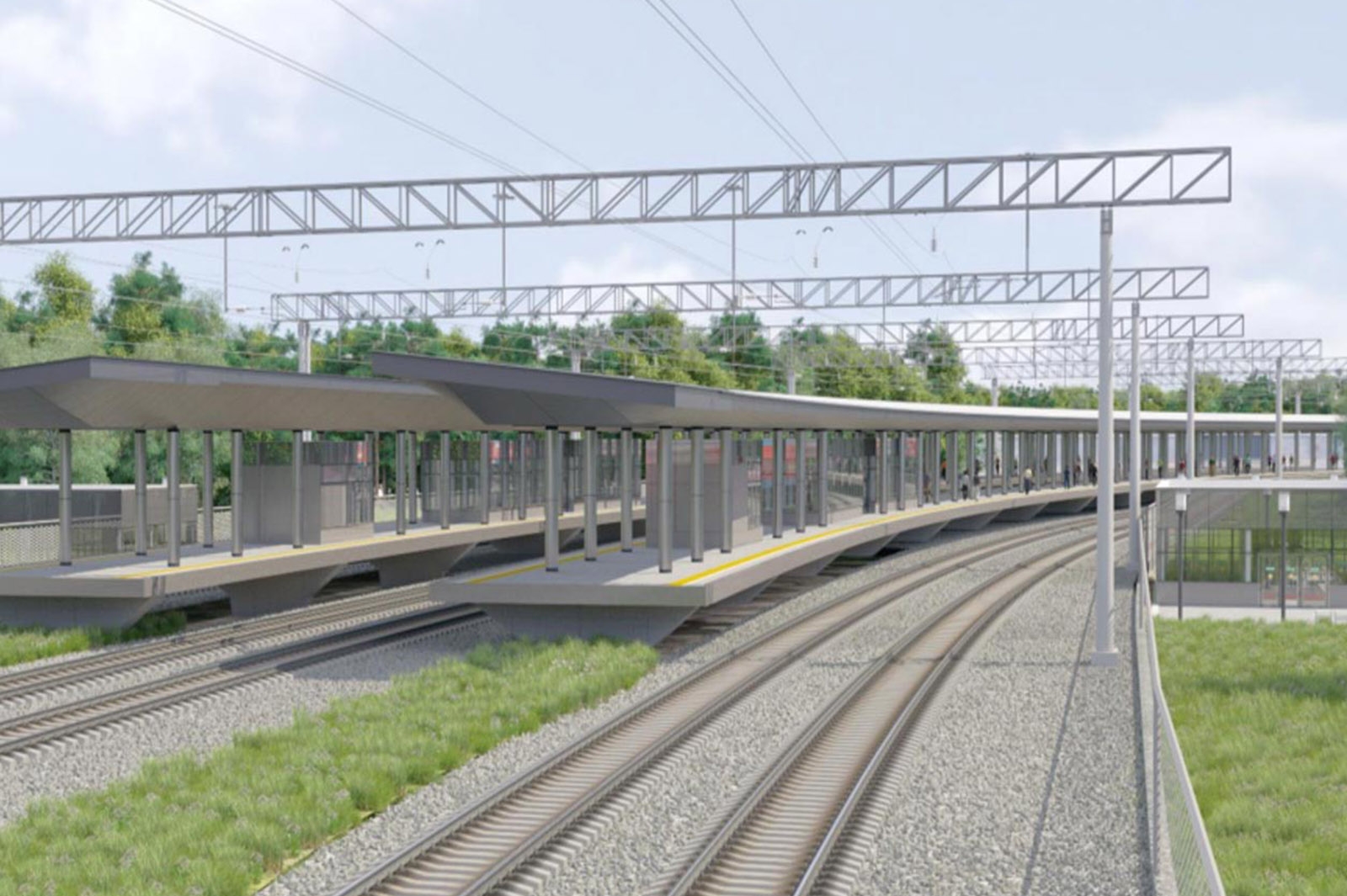 Реконструкция станции МЦД-4 Лесной Городок завершится в 2023 году 