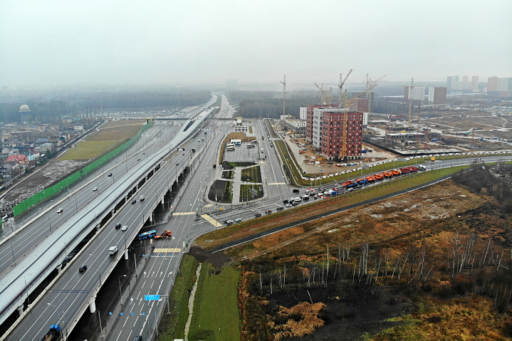Программа развития транспортного каркаса новой Москвы выполнена на 60%