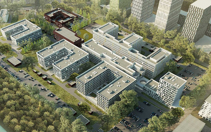 Строительство амбулаторного корпуса больницы в Коммунарке подходит к концу