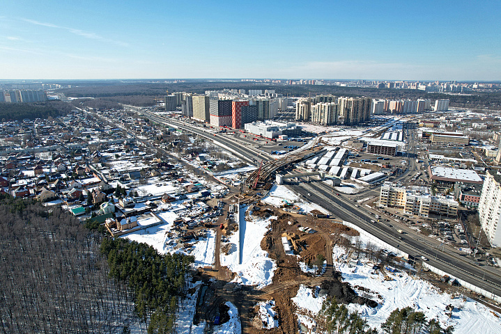 В новой Москве за 11 лет построили 360 километров дорог 