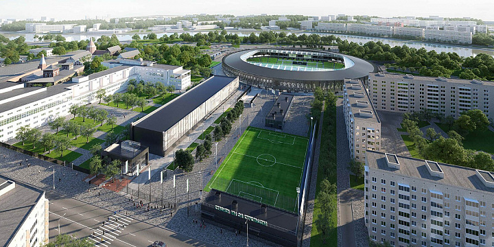 На юге Москвы стартовал завершающий этап реконструкции стадиона «Торпедо»