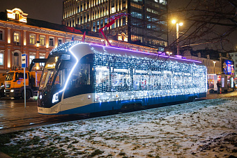 В Москве снова запустили трамвай № 5