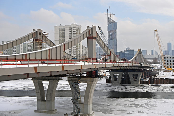 В этом году в Москве построят пять мостов 