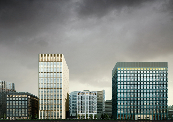 Строительство бизнес-центра Tower D в составе квартала STONE Towers завершится в 2025 году