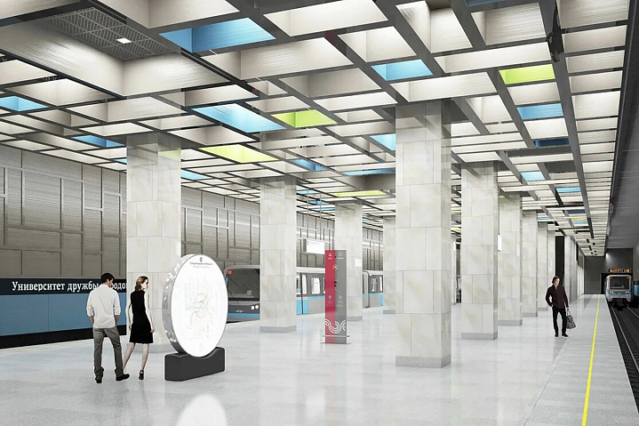 Станцию метро «Университет дружбы народов» откроют в 2024 году 