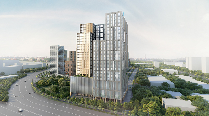 AFI Development строит офисный центр в составе «Сиреневого парка»