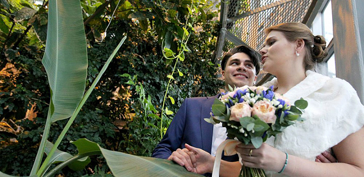 4 мая 150 пар зарегистрируют браки на необычных московских площадках