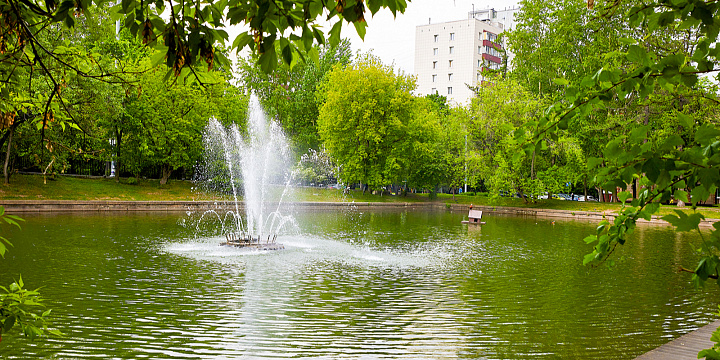 Гончаровский пруд в Москве реконструировали наполовину 