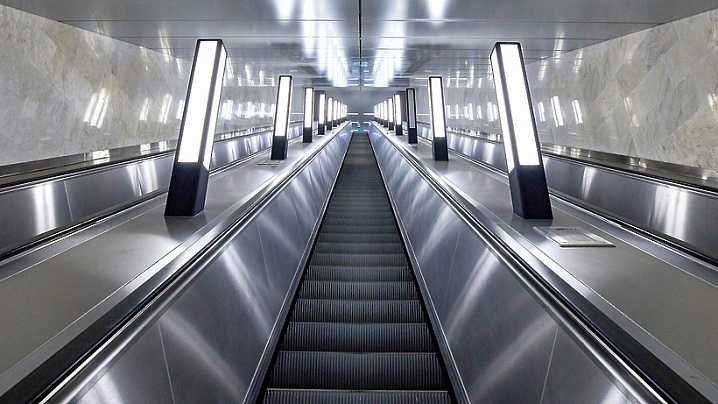 Свыше 50 эскалаторов установили на новых станциях Большого кольца метро