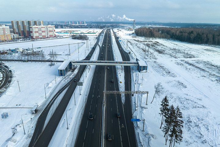 В Новой Москве в 2023 году построили более 37 километров дорог